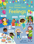 Usborne – First Sticker Book Feelings – Carte cu stickere pentru copii 3+ ani – carte pentru copii Usborne, copertă
