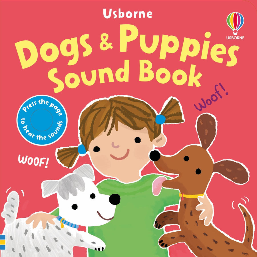 Coperta cărții Dogs and Puppies Sound Book, Usborne