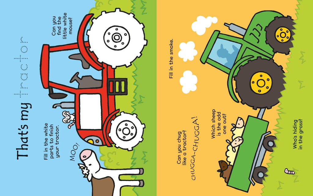 Usborne – That's not my... Things That Go Activity Book – Carte pentru copii 2+ ani – carte pentru copii Usborne, preview pagini