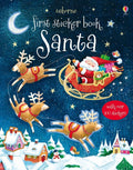 Usborne – First Sticker Book Santa – Carte cu stickere pentru copii 3+ ani – carte pentru copii Usborne, copertă