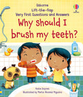 Usborne – Very First Questions and Answers Why Should I Brush My Teeth? – Carte pentru copii 3+ ani – carte pentru copii Usborne, copertă