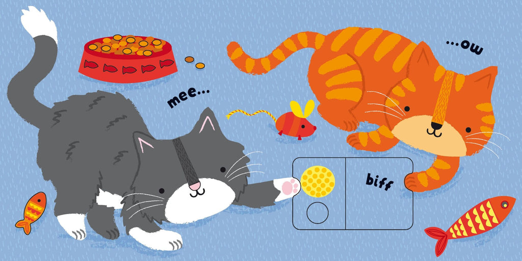 Usborne – Baby's Very First Slide and See Pets – Carte pentru copii 6+ luni – carte pentru copii Usborne, pagini interior ilustrate
