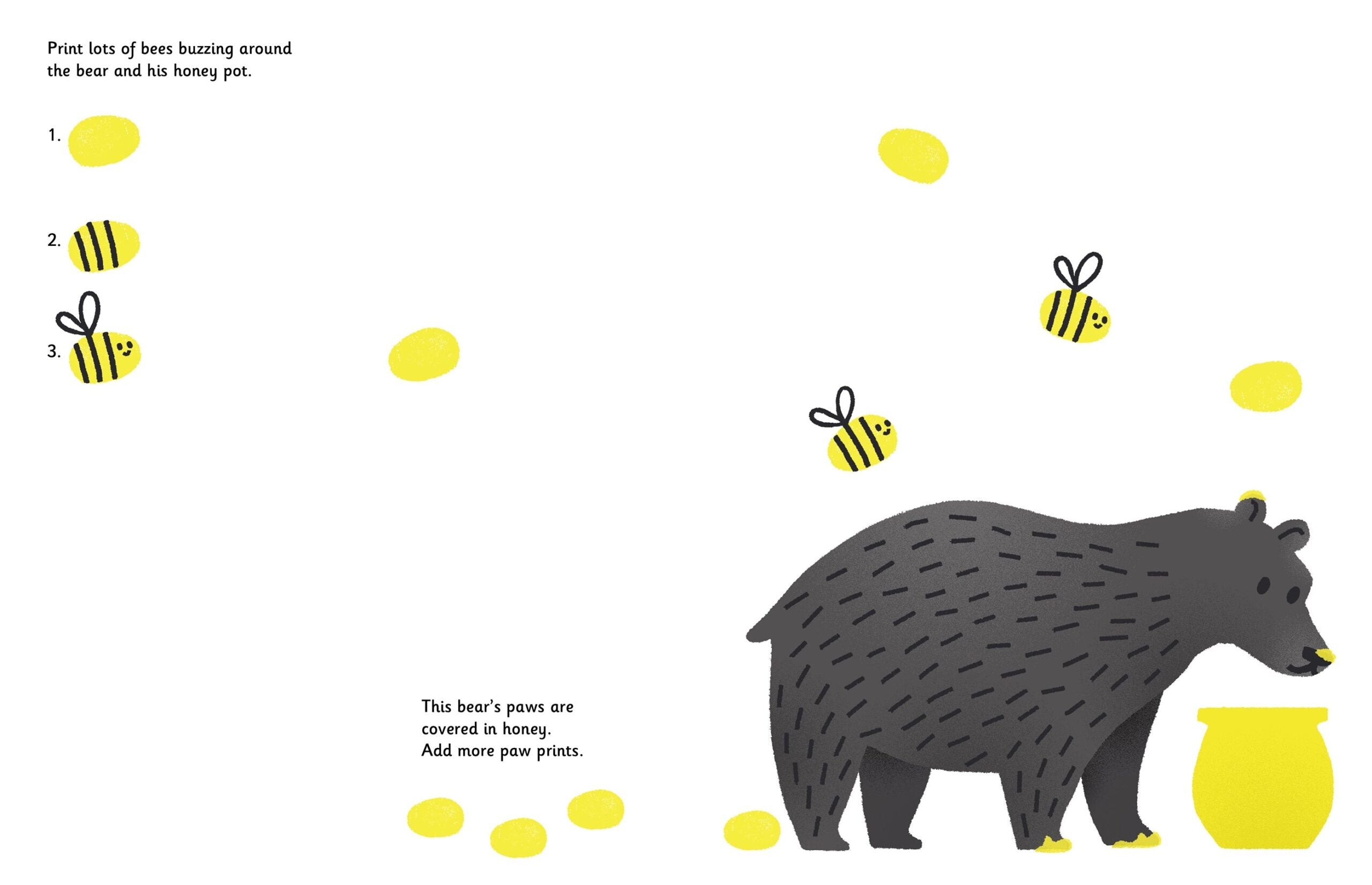 Usborne – Fingerprint Activities Animals – Carte pentru copii 6+ ani – carte pentru copii Usborne, pagini interior ilustrate