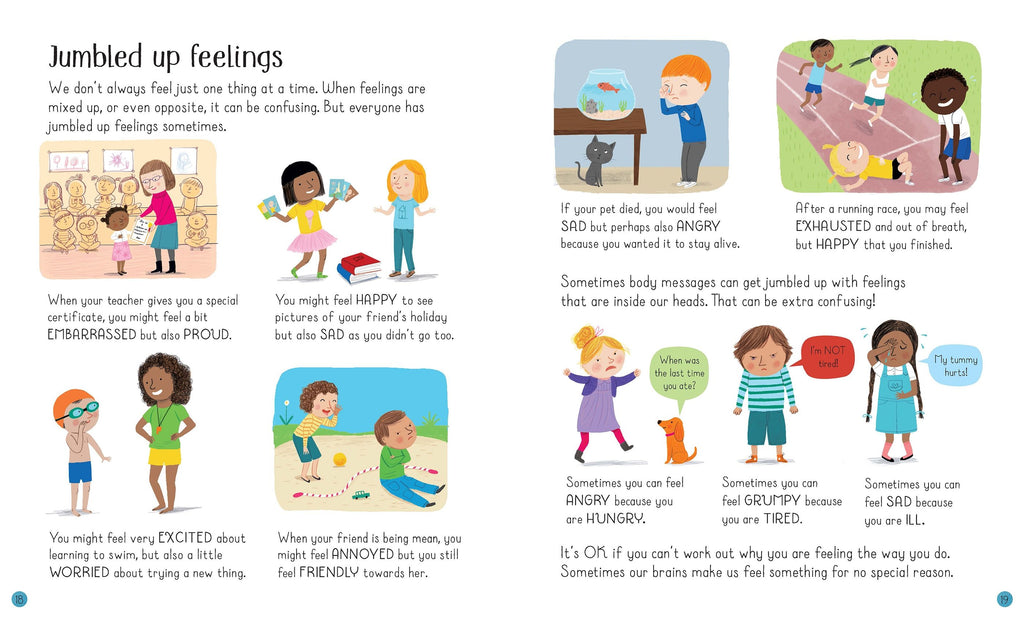 Usborne – All About Feelings – Carte pentru copii 3+ ani – carte pentru copii Usborne, preview pagini
