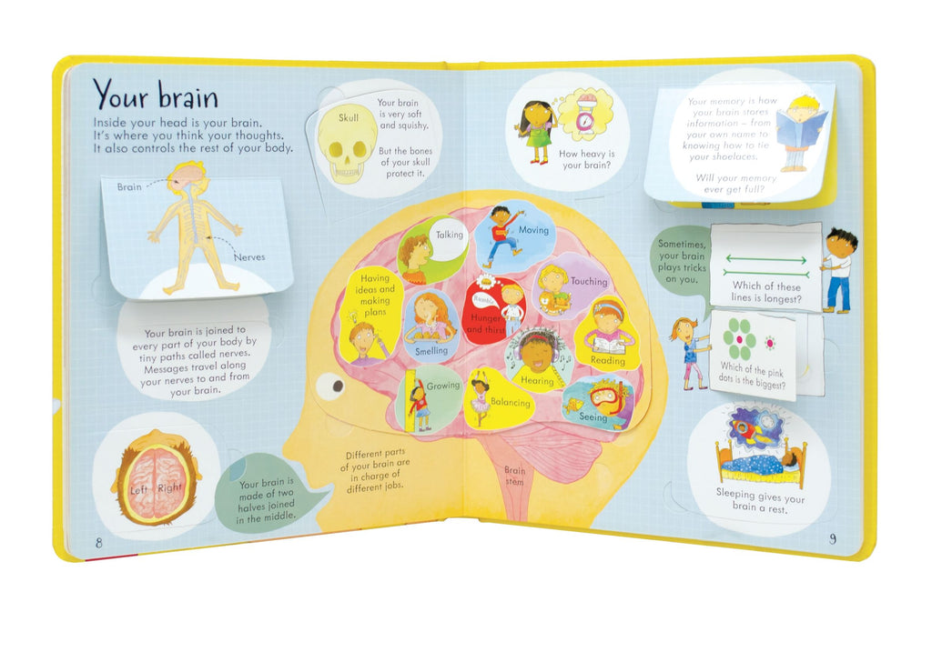 Usborne – Look Inside Your Body – Carte pentru copii 5+ ani – carte pentru copii Usborne, preview pagini