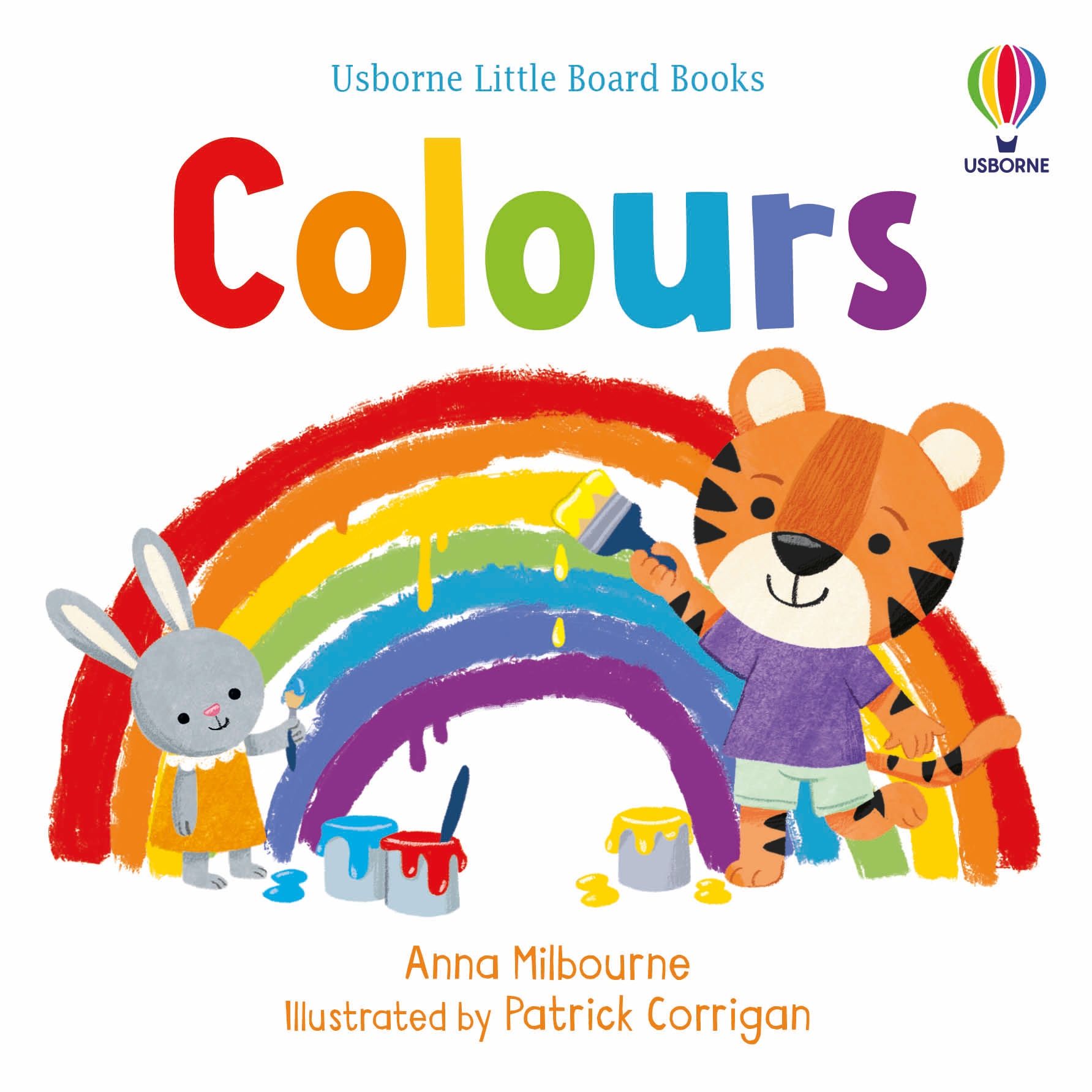 Usborne – Colours – Carte pentru copii 18+ luni – carte pentru copii Usborne, copertă