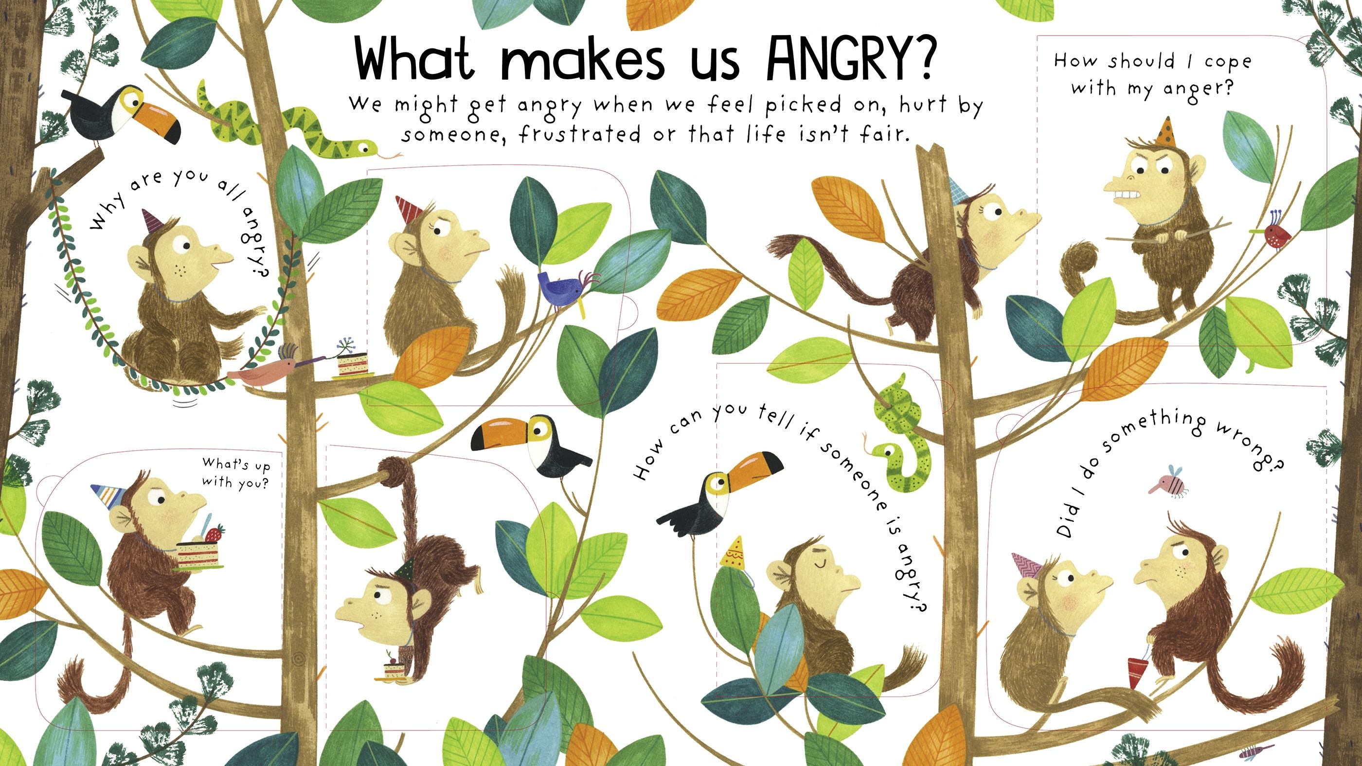 Usborne – First Questions and Answers: What are Feelings? – Carte cu clapete pentru copii 4+ ani – carte pentru copii Usborne, preview pagini