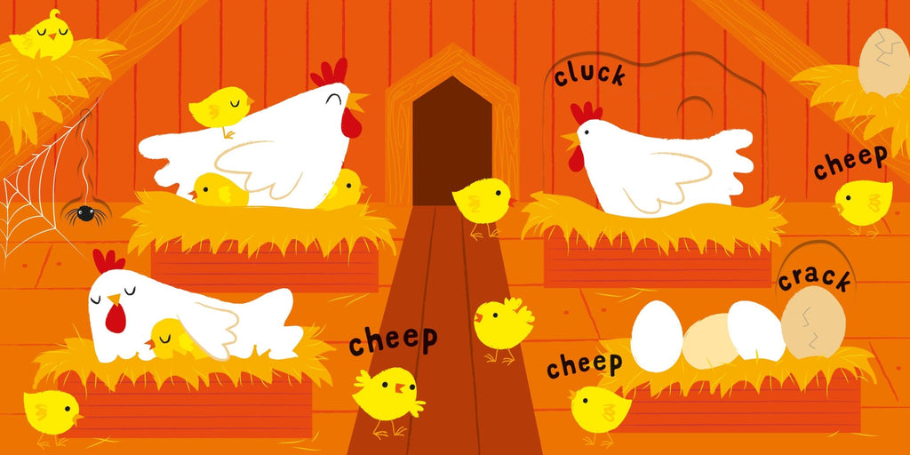 Usborne – Slide and See Farm – Carte pentru copii 6+ luni – carte pentru copii Usborne, preview pagini