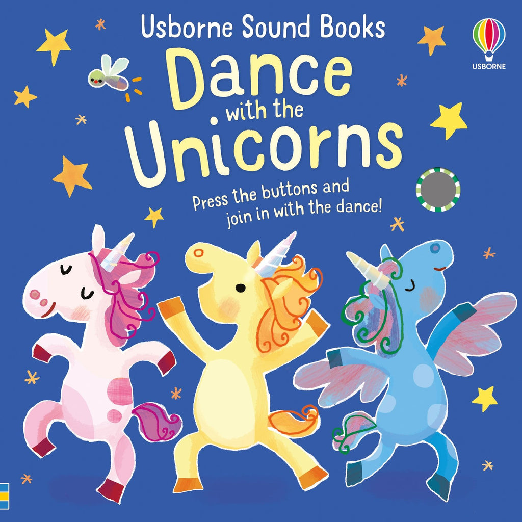 Usborne – Dance with the Unicorns – Carte pentru copii 10+ luni – carte pentru copii Usborne, copertă