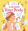 Usborne – Look Inside Your Body – Carte pentru copii 5+ ani – carte pentru copii Usborne, copertă