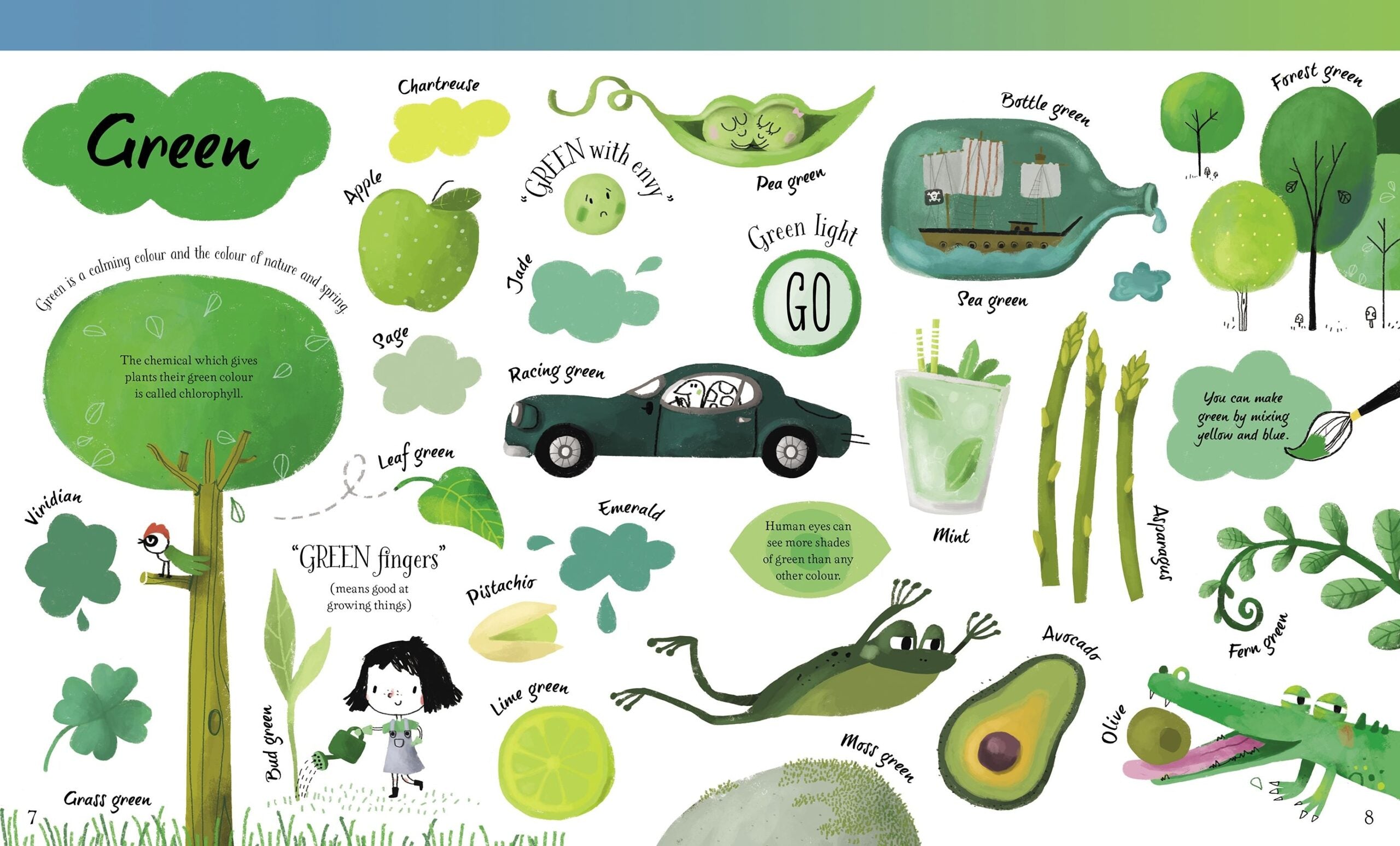 Usborne – Big Book of Colours – Carte pentru copii 12+ luni – carte pentru copii Usborne, preview pagini