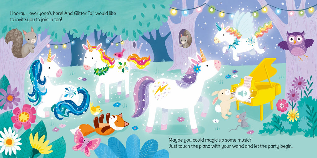 Usborne – Wand Books: Unicorn Magic – Carte cu sunete pentru copii 3+ ani – carte pentru copii Usborne, preview pagini