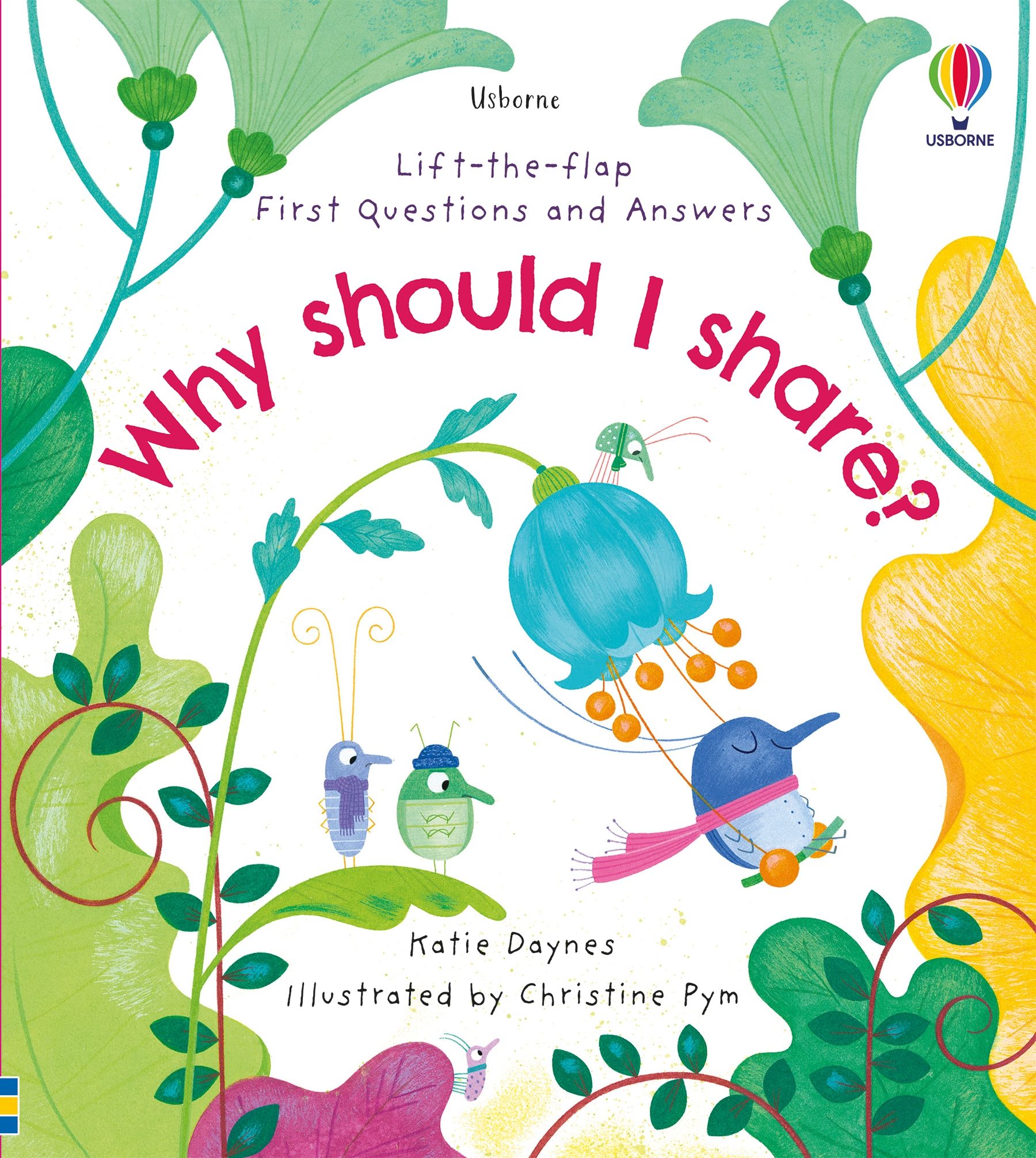 Usborne – First Questions and Answers: Why should I share? – Carte pentru copii 4+ ani – carte pentru copii Usborne, copertă