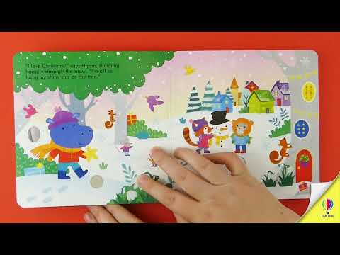 Videoclip de prezentare pentru cartea „Christmas Sound Book”, Usborne