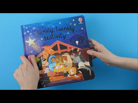Videoclip de prezentare pentru cartea „The Twinkly Twinkly Nativity Book”, Usborne