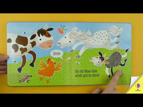 Videoclip de prezentare pentru cartea „Don't Tickle the Cow!”, Usborne
