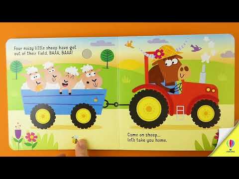 Videoclip de prezentare pentru cartea „Let's go on a Tractor”, Usborne