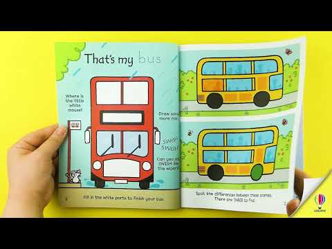 Videoclip de prezentare pentru cartea „That's not my... Things That Go Activity Book”, Usborne