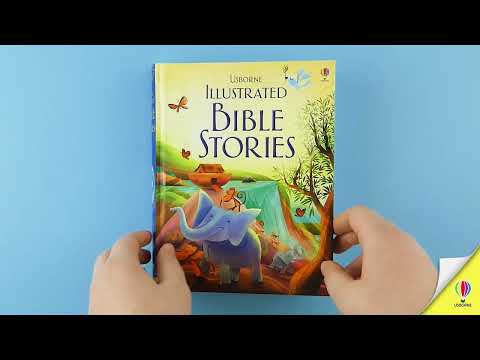 Videoclip de prezentare pentru cartea „Illustrated Bible Stories”, Usborne