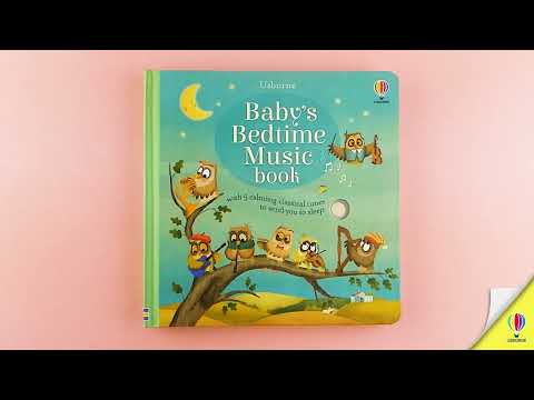 Videoclip de prezentare pentru cartea „Baby's Bedtime Music Book”, Usborne