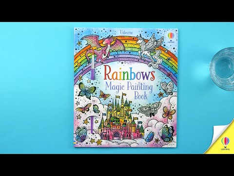 Videoclip de prezentare pentru cartea „Rainbows Magic Painting Book”, Usborne