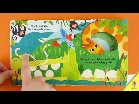 Videoclip de prezentare pentru cartea „Are you there Little Elephant?”, Usborne