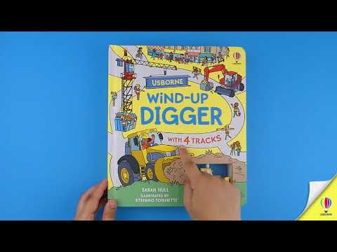 Videoclip de prezentare pentru cartea „Wind-up Digger”, Usborne