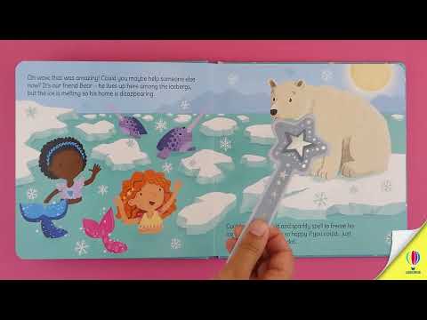 Videoclip de prezentare pentru cartea „Wand Books: Mermaid Magic”, Usborne