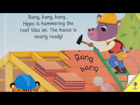 Videoclip de prezentare pentru cartea „Building Site Sounds”, Usborne