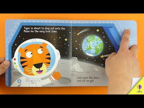 Videoclip de prezentare pentru cartea „Let's go on a Rocket!”, Usborne
