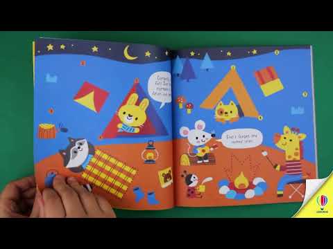 Videoclip de prezentare pentru cartea „Little Children's Dot-to-Dot Book”, Usborne