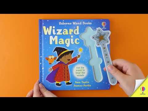Videoclip de prezentare pentru cartea „Wand Books: Wizard Magic”, Usborne