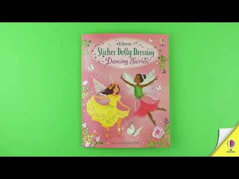 Videoclip de prezentare pentru cartea „Sticker Dolly Dressing Dancing Fairies”, Usborne