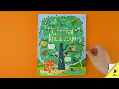 Videoclip de prezentare pentru cartea „Lift-the-Flap General Knowledge”, Usborne