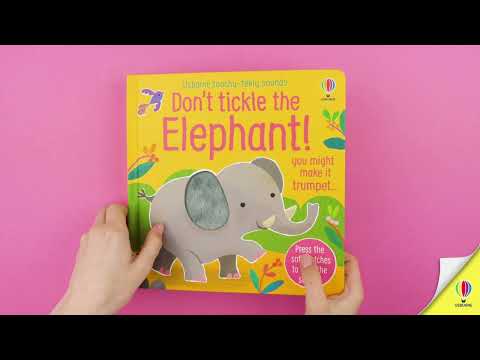 Videoclip de prezentare pentru cartea „Don't Tickle the Elephant!”, Usborne