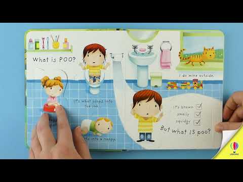 Videoclip de prezentare pentru cartea „Very First Questions and Answers What is poo?”, Usborne