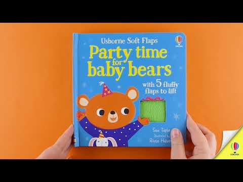 Videoclip de prezentare pentru cartea „Party time for baby bears”, Usborne