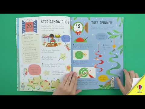 Videoclip de prezentare pentru cartea „Countdown to Christmas”, Usborne