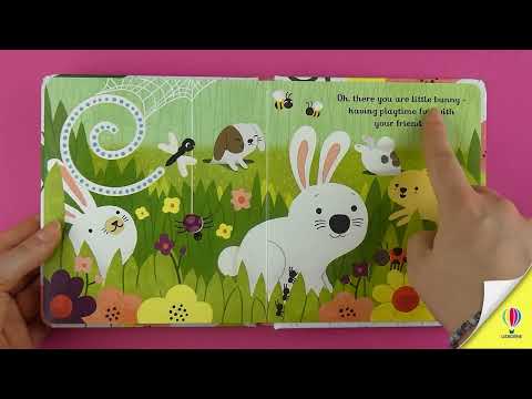 Videoclip de prezentare pentru cartea „Are you there little Bunny”, Usborne