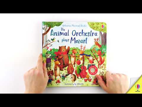 Videoclip de prezentare pentru cartea „The Animal Orchestra Plays Mozart”, Usborne