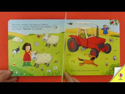 Videoclip de prezentare pentru cartea „Poppy and Sam's Farm Animal Sounds”, Usborne