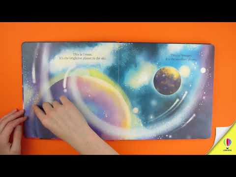 Videoclip de prezentare pentru cartea „The Planets”, Usborne