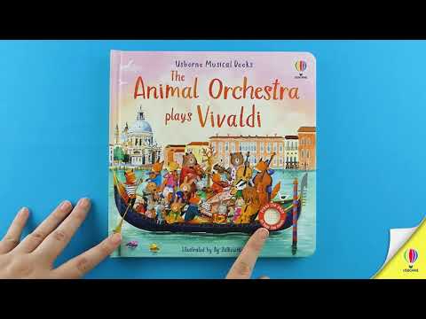 Videoclip de prezentare pentru cartea „The Animal Orchestra Plays Vivaldi”, Usborne