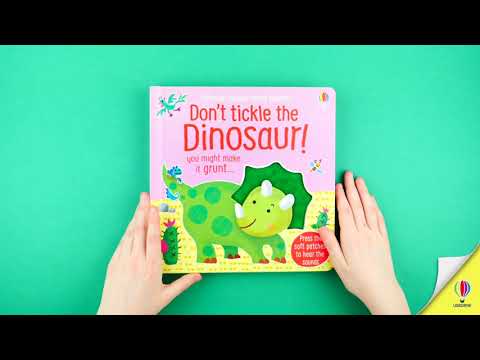 Videoclip de prezentare pentru cartea „Don't Tickle the Dinosaur!”, Usborne