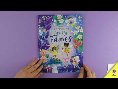 Videoclip de prezentare pentru cartea „First Sticker Book Sparkly Fairies”, Usborne