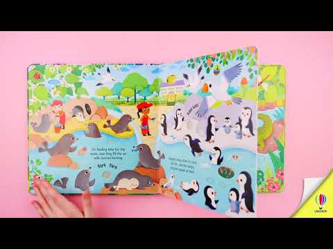 Videoclip de prezentare pentru cartea „Zoo Sounds”, Usborne