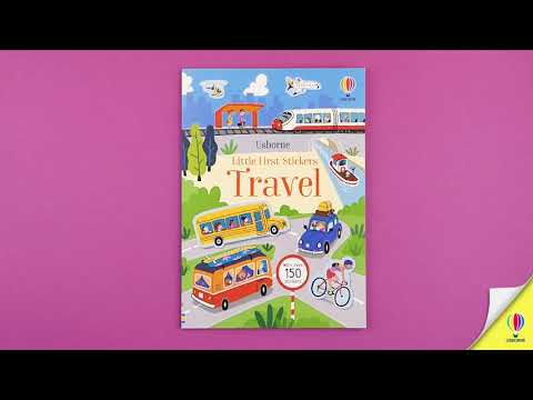 Videoclip de prezentare pentru cartea „Little First Stickers Travel”, Usborne