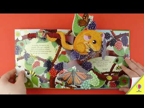 Videoclip de prezentare pentru cartea „Pop-Up Nature”, Usborne