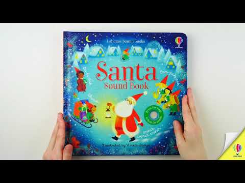 Videoclip de prezentare pentru cartea „Santa Sound Book”, Usborne