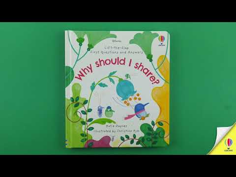 Videoclip de prezentare pentru cartea „First Questions and Answers: Why should I share?”, Usborne